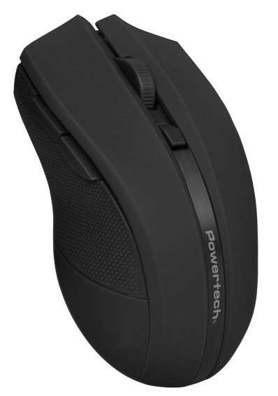 POWERTECH ασύρματο ποντίκι , USB δέκτης, 1600DPI, μαύρο 6092 - Image 2