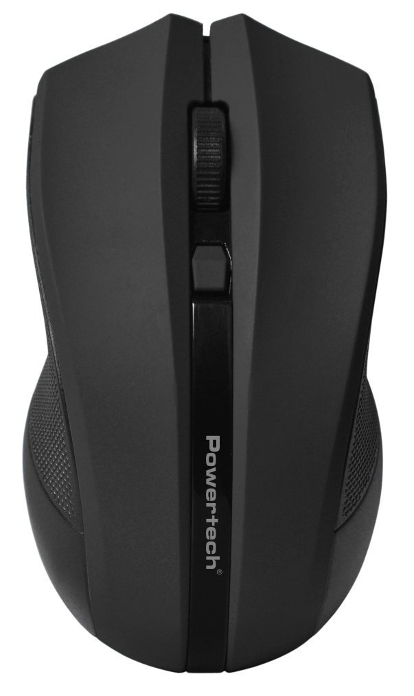 POWERTECH ασύρματο ποντίκι , USB δέκτης, 1600DPI, μαύρο 6092