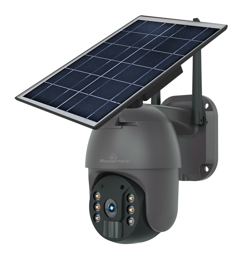 POWERTECH smart ηλιακή κάμερα , 3MP, 4G, SD, PTZ, IP65 6193