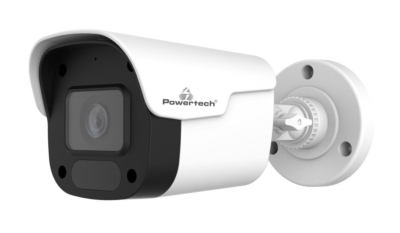 POWERTECH IP κάμερα με μικρόφωνο, 3.6mm, 2MP, PoE, IR 25m 6426