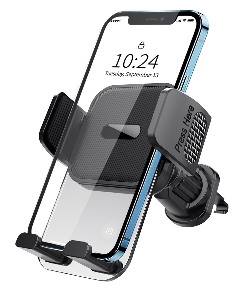 POWERTECH βάση smartphone αυτοκινήτου για αεραγωγούς, μαύρη 6519 - Image 4