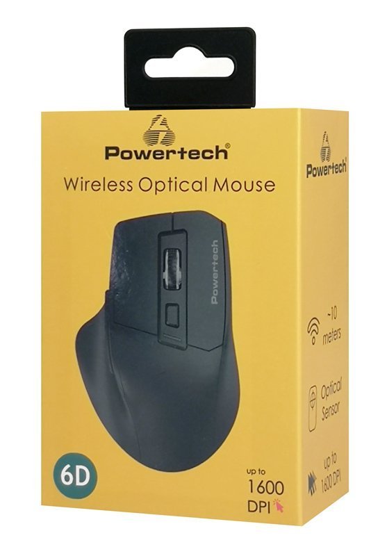 asyrmato pontiki, USB dektis, 1600DPI, mayro 6788 Office