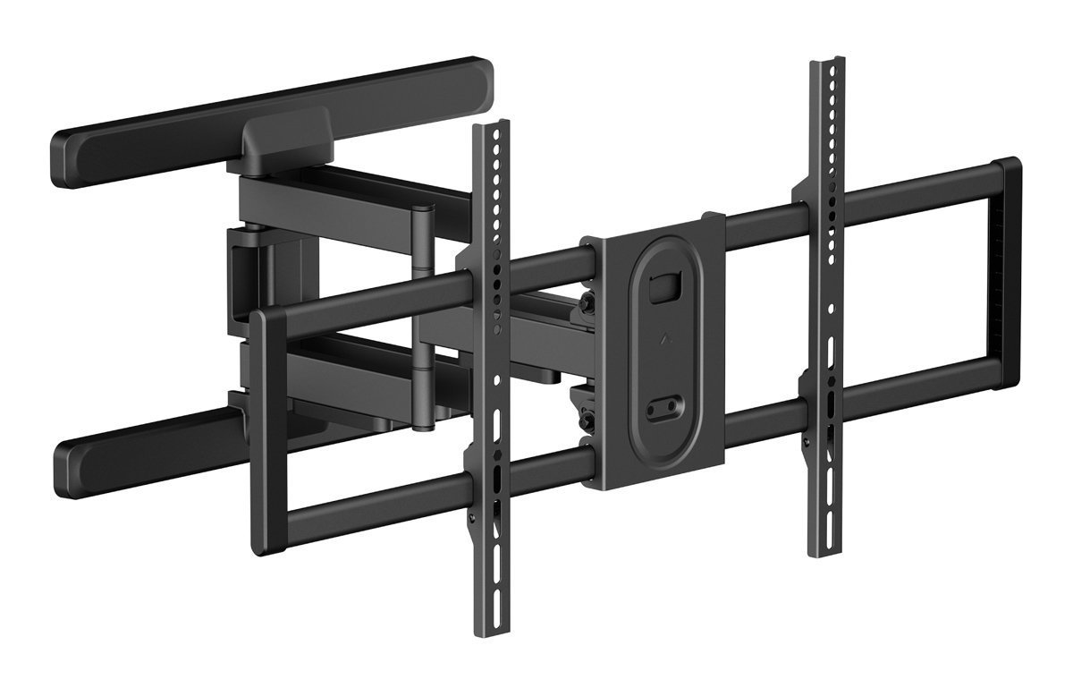 POWERTECH επιτοίχια βάση τηλεόρασης , 43-100", έως 60kg, full motion 6875