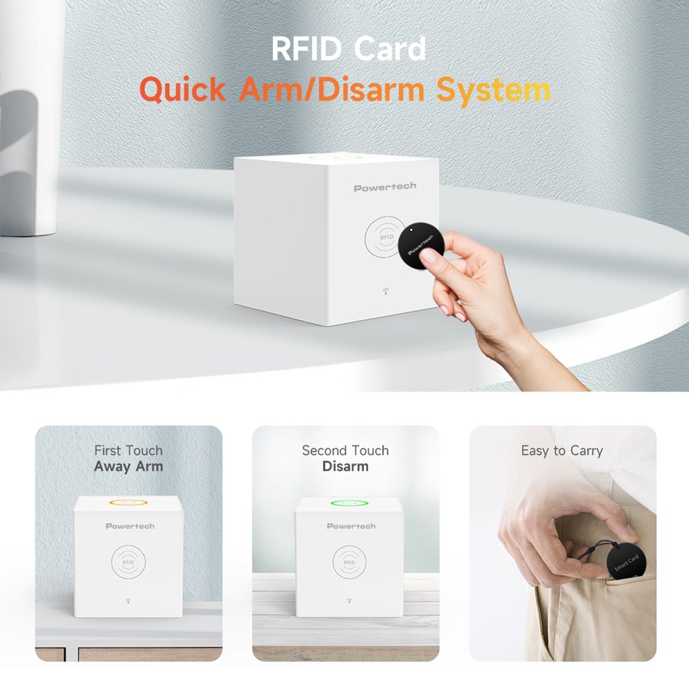 POWERTECH smart ασύρματο σύστημα συναγερμού , RFID, WiFi, TUYA 7000 - Image 8