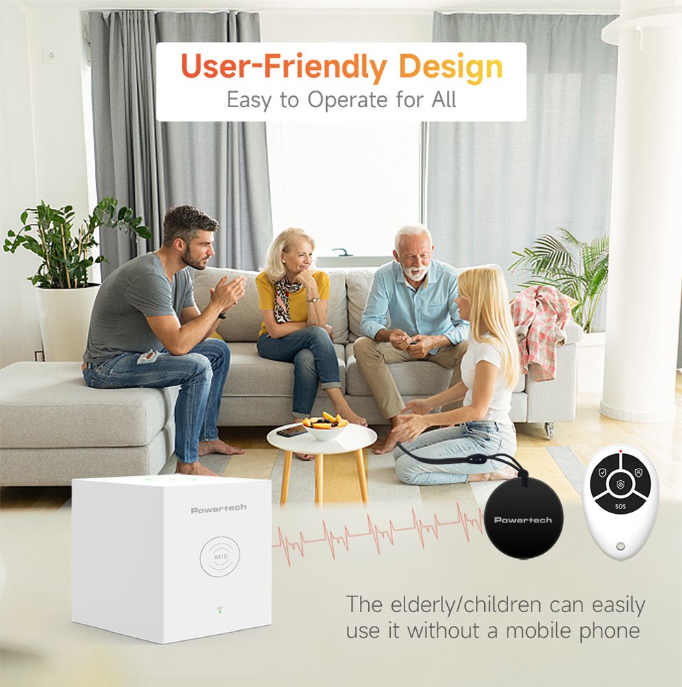 POWERTECH smart ασύρματο σύστημα συναγερμού , RFID, WiFi, TUYA 7000 - Image 9