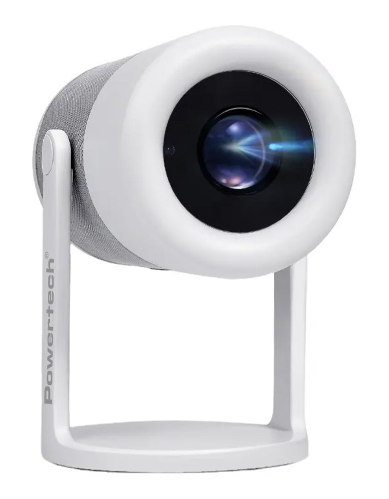 POWERTECH smart βιντεοπροβολέας , 1080p, WiFi, Android, 170 ANSI lumens, λευκός 7103