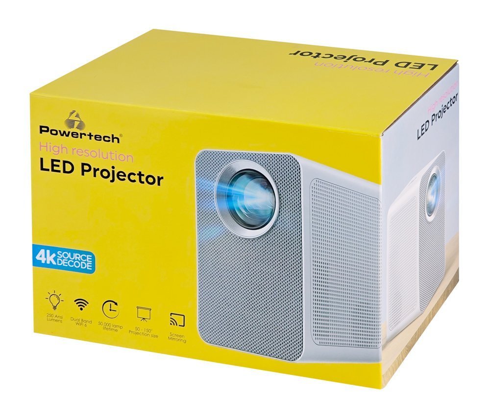 smart vinteoprovoleas, 1080p, WiFi, 250 ANSI lumens, leykos 7104 0 8