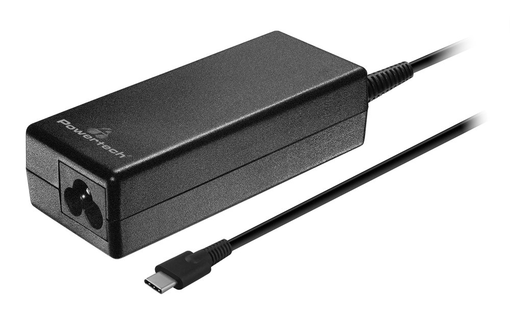 POWERTECH φορτιστής laptop , USB-C PD 3.0, universal, 65W, μαύρος 7299