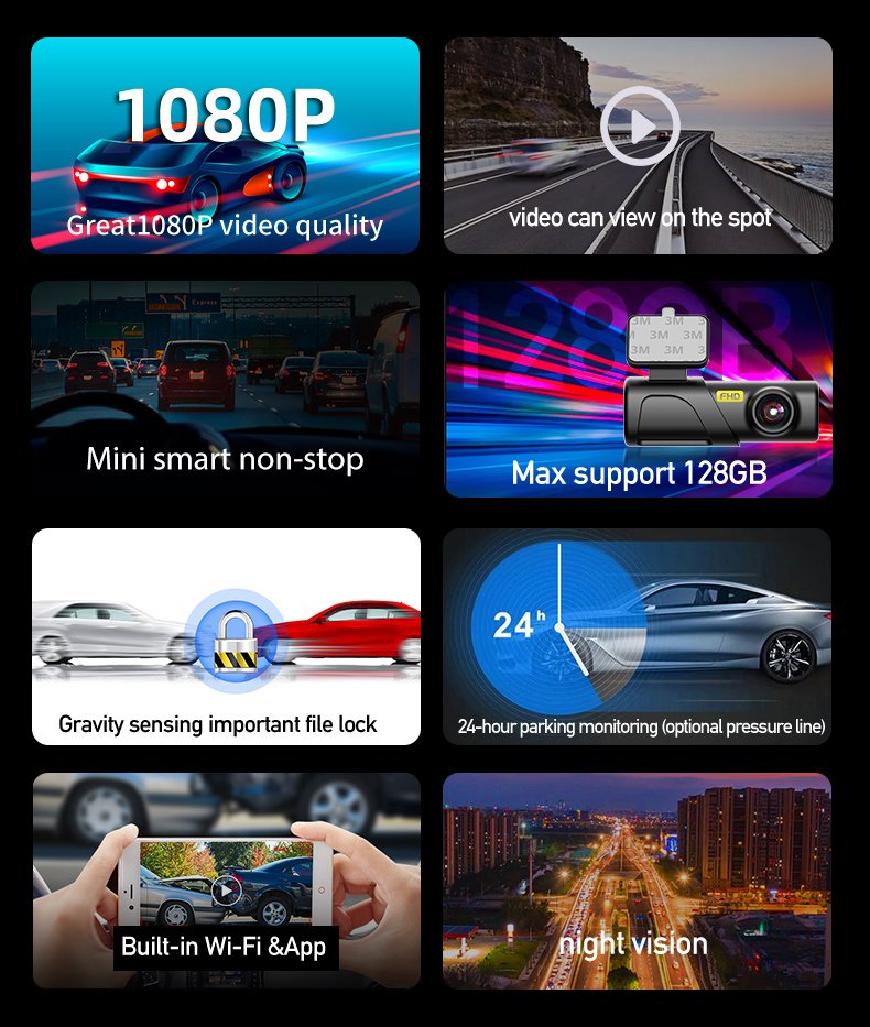 smart kamera aytokinitoy, 1080p, WiFi 7349 Kamera 6