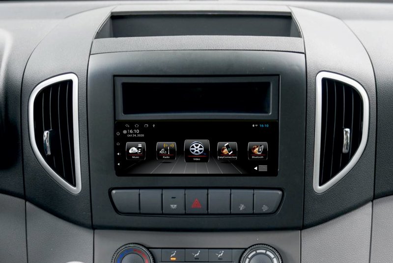 ichosystima aytokinitoy me othoni afis 6.9", Bluetooth/WiFi/GPS/USB 7392 Ichosystima 2