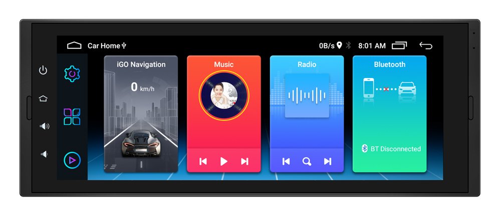 ichosystima aytokinitoy me othoni afis 6.9", Bluetooth/WiFi/GPS/USB 7392 Ichosystima 3