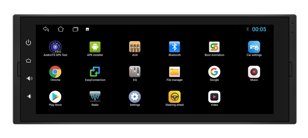 ichosystima aytokinitoy me othoni afis 6.9", Bluetooth/WiFi/GPS/USB 7392 Ichosystima 4