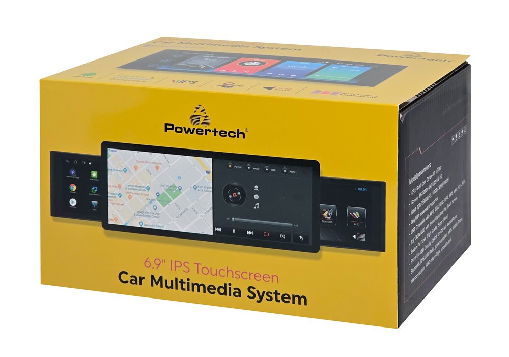 ichosystima aytokinitoy me othoni afis 6.9", Bluetooth/WiFi/GPS/USB 7392 Ichosystima 6