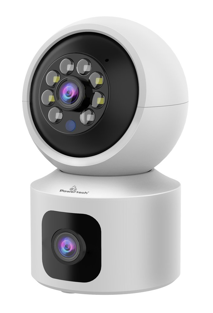 POWERTECH smart κάμερα , 2MP, dual lens, WiFi, PTZ, SD 7405 - Image 3
