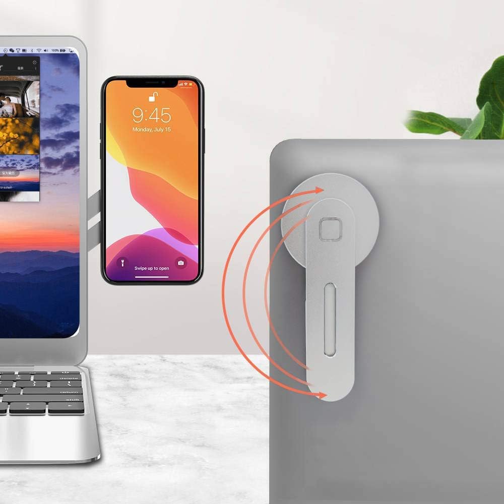 POWERTECH βάση για smartphone , μαγνητική, ασημί 7700 - Image 3