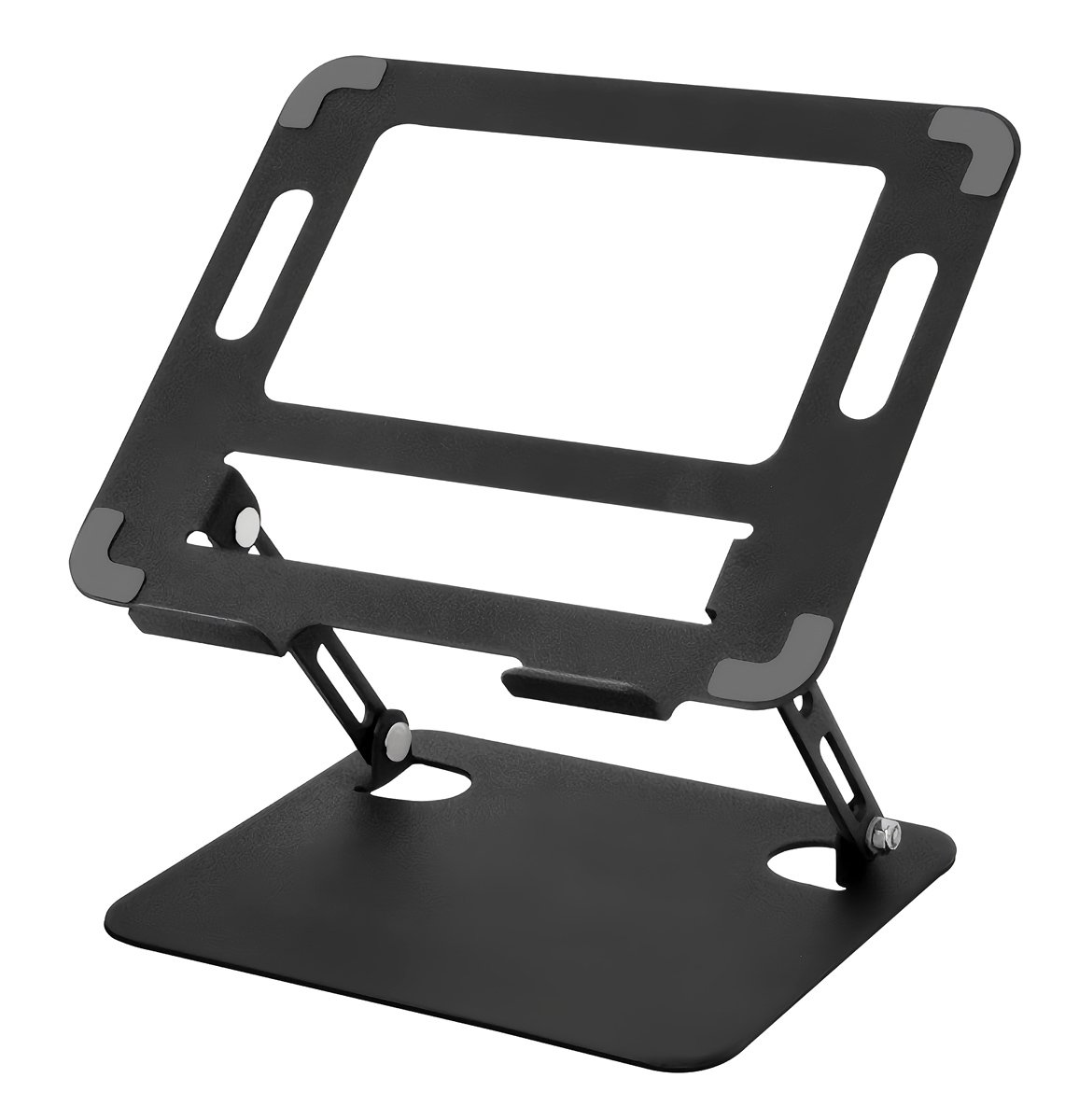 POWERTECH επιτραπέζια βάση για laptop/tablet έως 18.3", foldable, μαύρη 7702