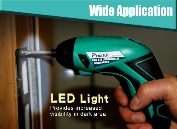 ilektriko katsavidi me 4 mytes, LED fakos, 1500mAh 6501 Ilektriko katsavidi 5