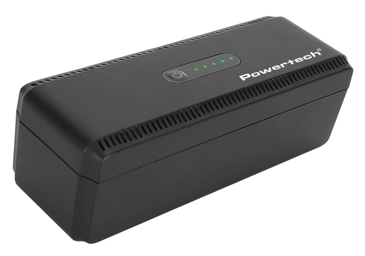 POWERTECH mini DC UPS , 18W, 8800mAh, 3x DC, USB/USB-C/LAN/POE, μαύρο 8477