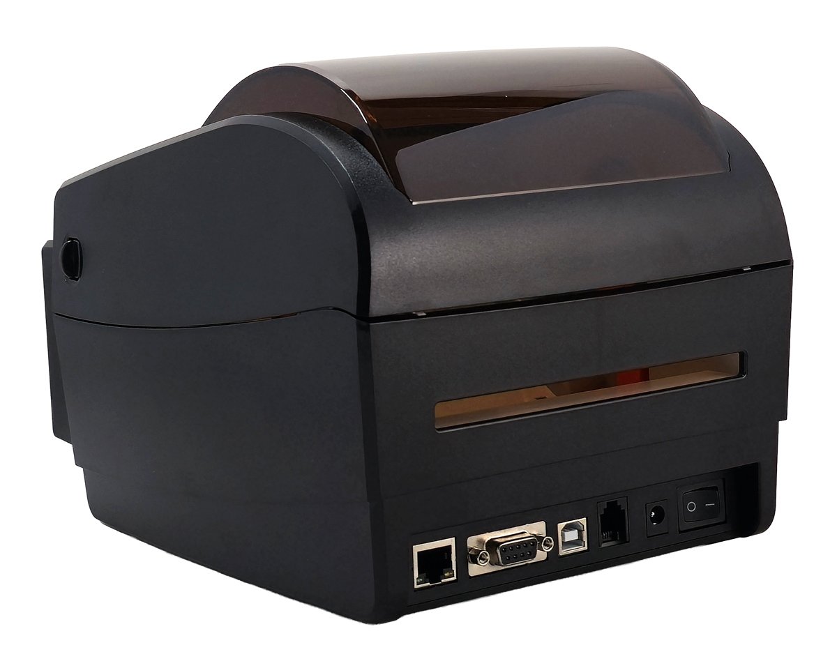 thermikos ektypotis etiketon, USB/Ethernet/Serial, auto cutter, mayros 9096 0 3