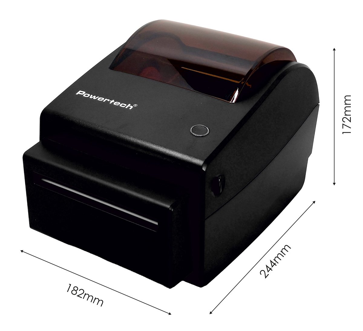 thermikos ektypotis etiketon, USB/Ethernet/Serial, auto cutter, mayros 9096 0 5