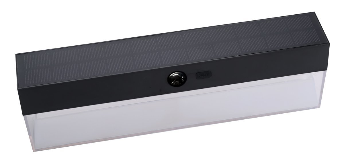POWERTECH LED ηλιακό φωτιστικό με αισθητήρα κίνησης, 4W, 2000mAh, μαύρο 9183