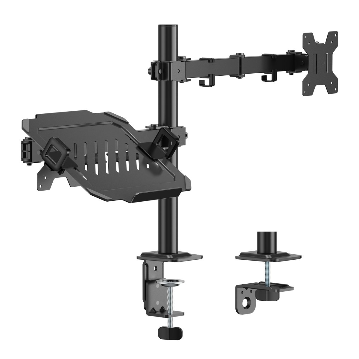 POWERTECH βάση γραφείου οθόνης & laptop , 17-32", έως 10kg