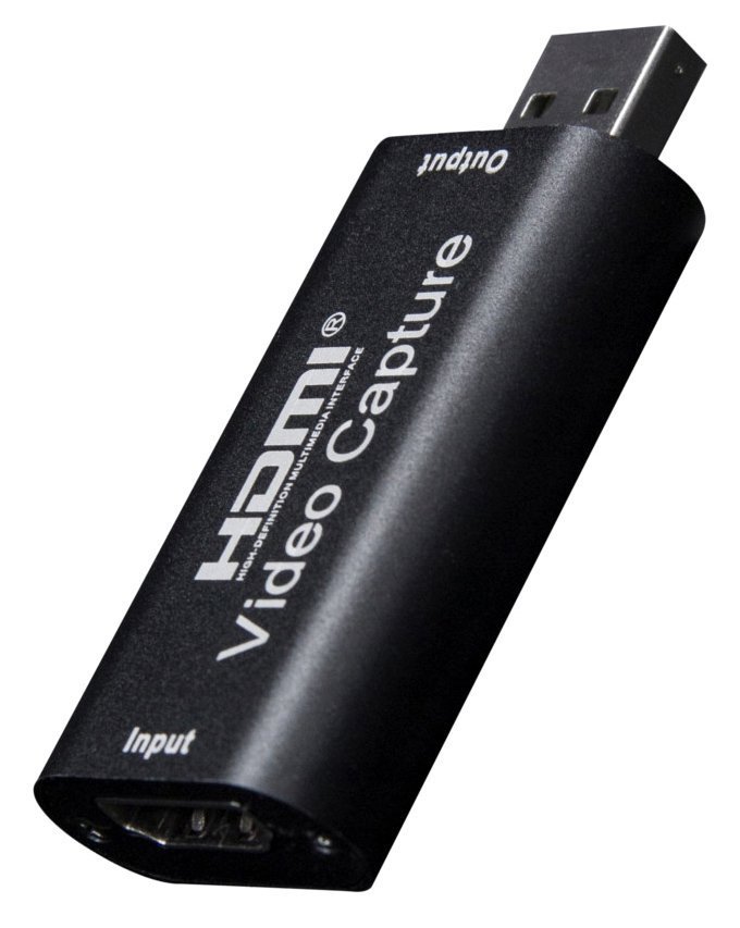 POWERTECH video capture , HDMI/USB σύνδεση, 4K/60Hz, μαύρο 2100