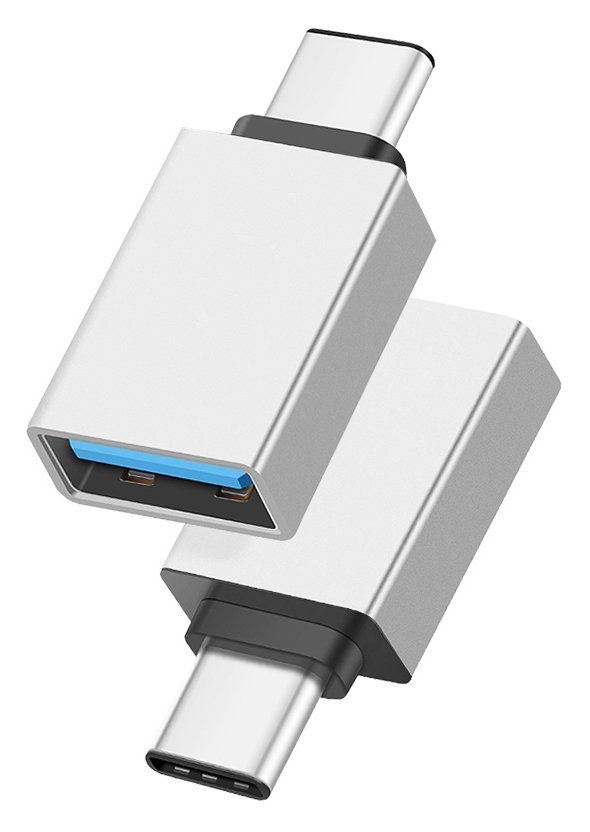 POWERTECH αντάπτορας USB-C σε USB 3.0 , 5Gbps, ασημί 3299