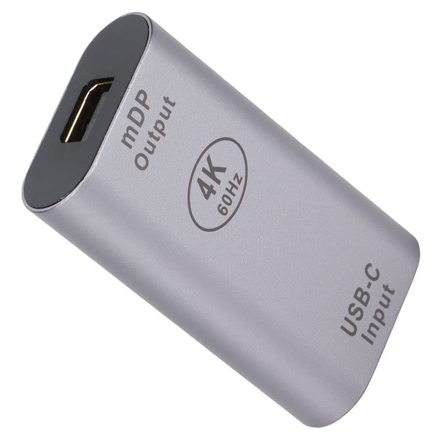 POWERTECH αντάπτορας USB-C σε Mini DisplayPort , 4K/60Hz, γκρι 4610
