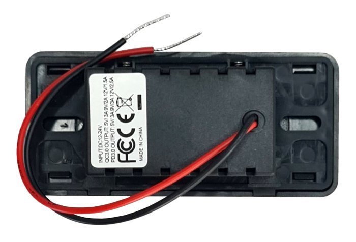 POWERTECH πρίζα USB για σκάφη & οχήματα , USB & USB-C, 36W 6597 - Image 5