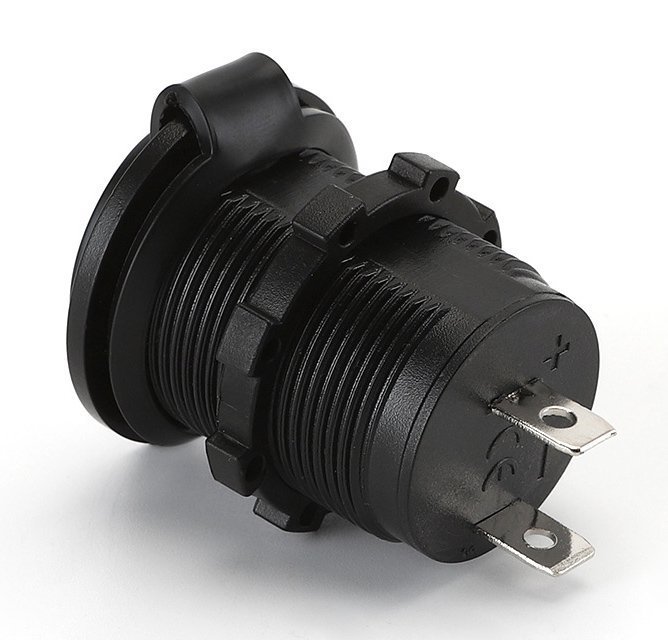 POWERTECH πρίζα αναπτήρα για σκάφη & οχήματα , μπλε LED, 12V 6599 - Image 4