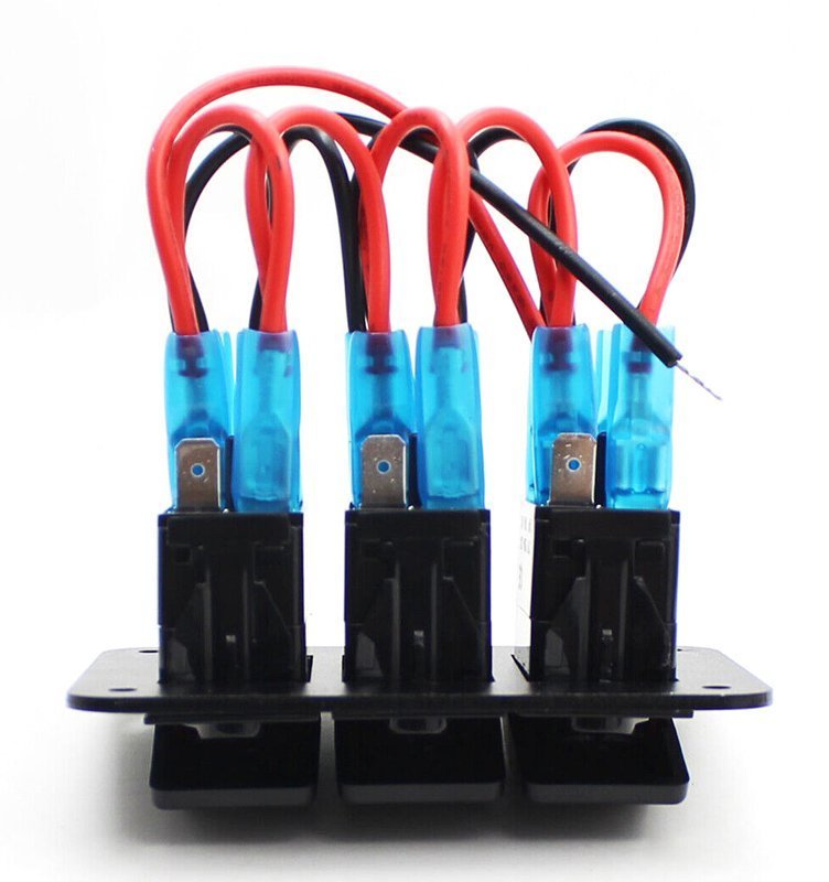 panel skafon me 3x diakoptes foton, IP65 6607 Όchi