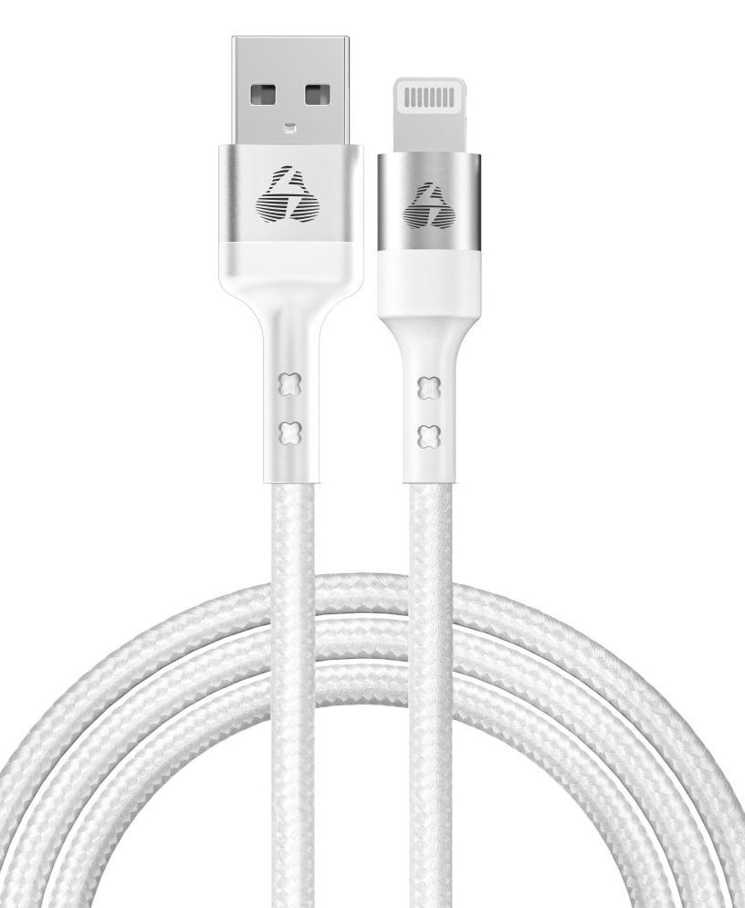 POWERTECH καλώδιο USB σε Lightning , 12W, copper, 1m, λευκό 4754