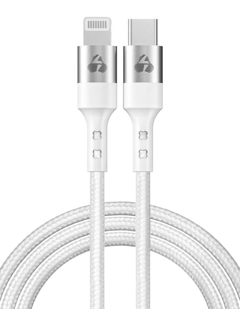 POWERTECH καλώδιο USB-C σε Lightning , PD 20W, copper, 1m, λευκό 4755