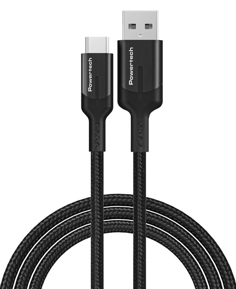 POWERTECH καλώδιο USB σε USB-C  PD 60W, 5Gbps, copper, 1m, μαύρο 4762