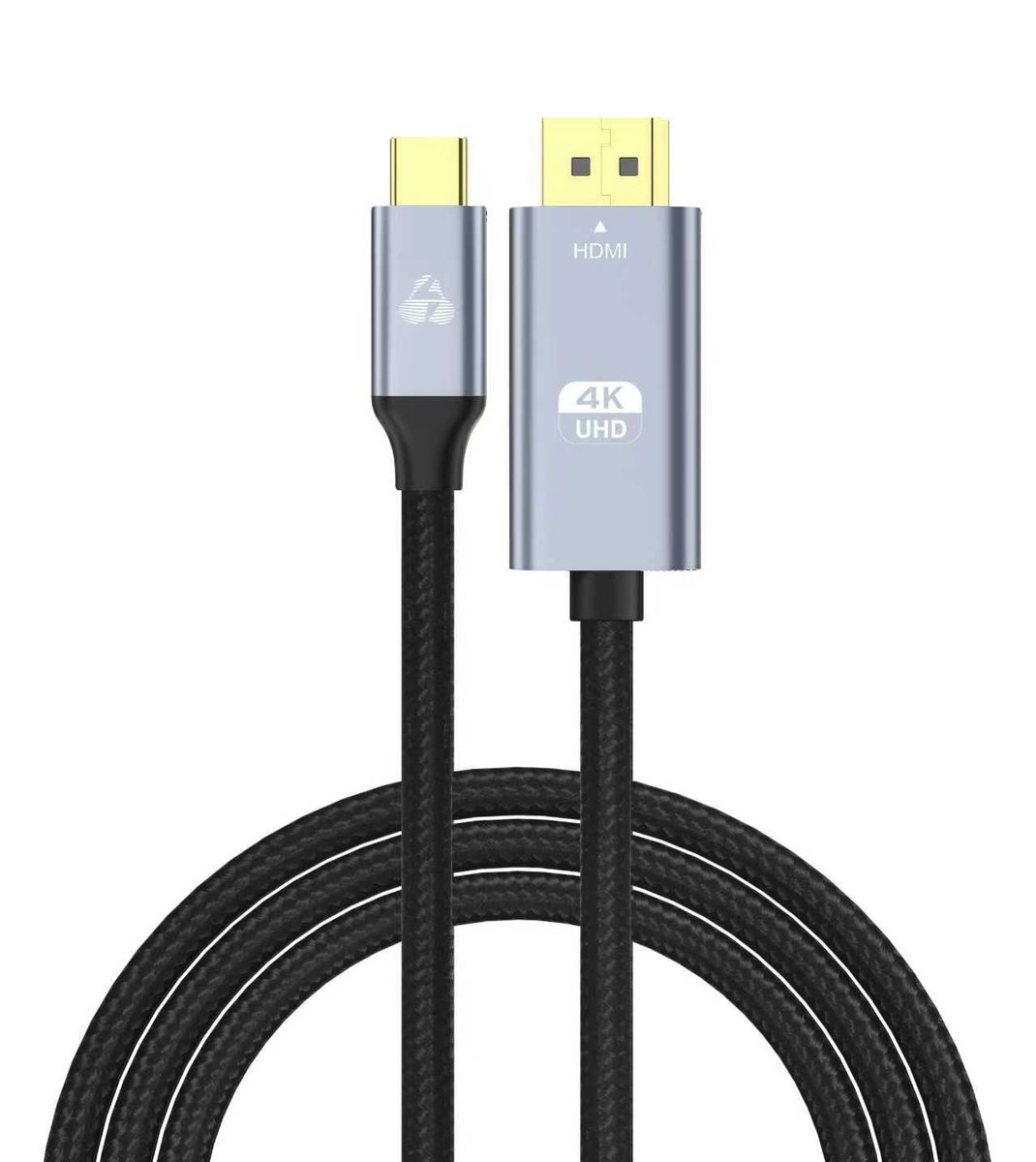 POWERTECH καλώδιο USB-C σε HDMI , 4K/60Hz, 10.2 Gbps, 1m, μαύρο