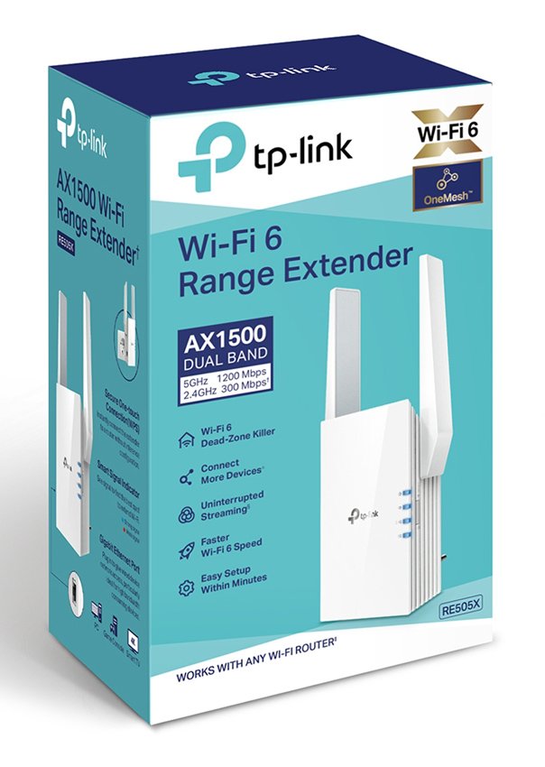 TP-LINK WiFi 6 range extender , AX1500 dual-band, Ver: 1.0 3663 - Image 4