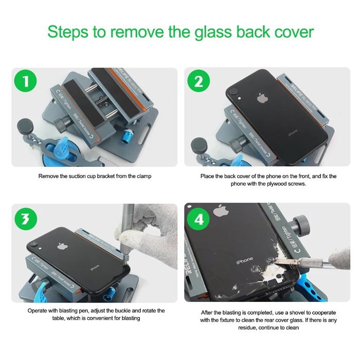 diachoristis LCD othonis Plus gia episkeyes kiniton Smartphone tools 7