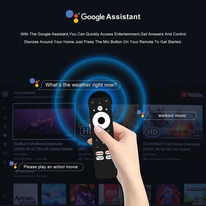 Τηλεχειριστήριο για TV Box HAKOMiNi 4438 - Image 2
