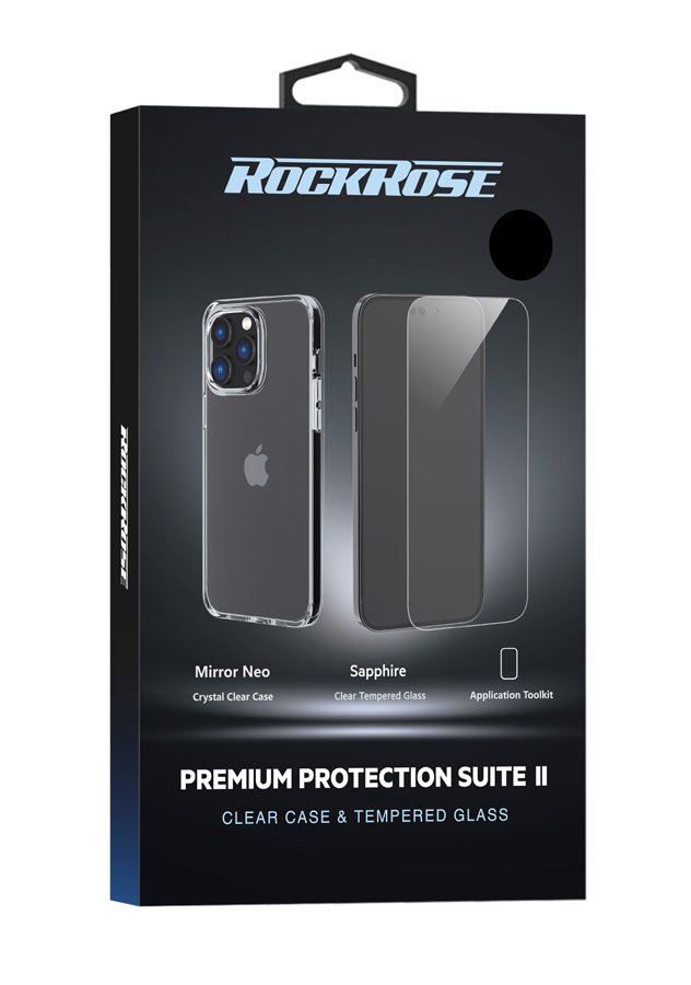 OCKOSE θήκη & tempered glass 2.5D Premium για iPhone 14 Plus, διάφανο 4625 - Image 4