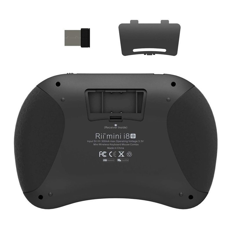 asyrmato pliktrologio Mini i8+ me touchpad, backlit, 2.4GHz 795 All in One 6