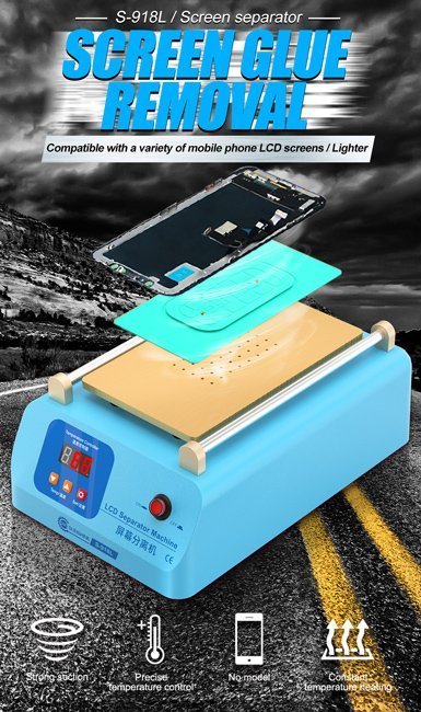 SUNSHINE διαχωριστής LCD οθόνης για επισκευές κινητών, 400W 4443 - Image 2