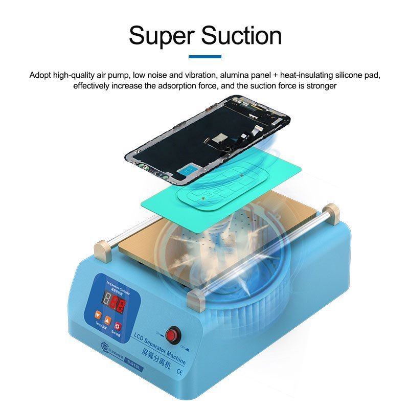 SUNSHINE διαχωριστής LCD οθόνης για επισκευές κινητών, 400W 4443 - Image 5