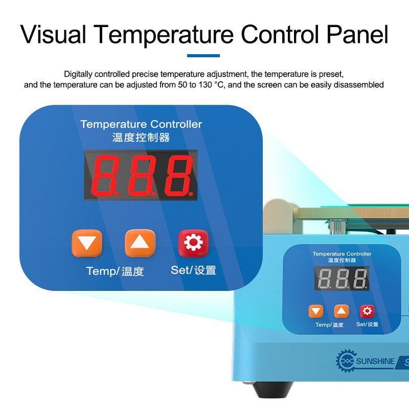 SUNSHINE διαχωριστής LCD οθόνης για επισκευές κινητών, 400W 4443 - Image 6
