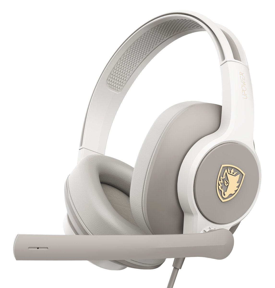 SADES gaming headset UPOWER, 3.5mm σύνδεση, 40mm, γκρι 9204