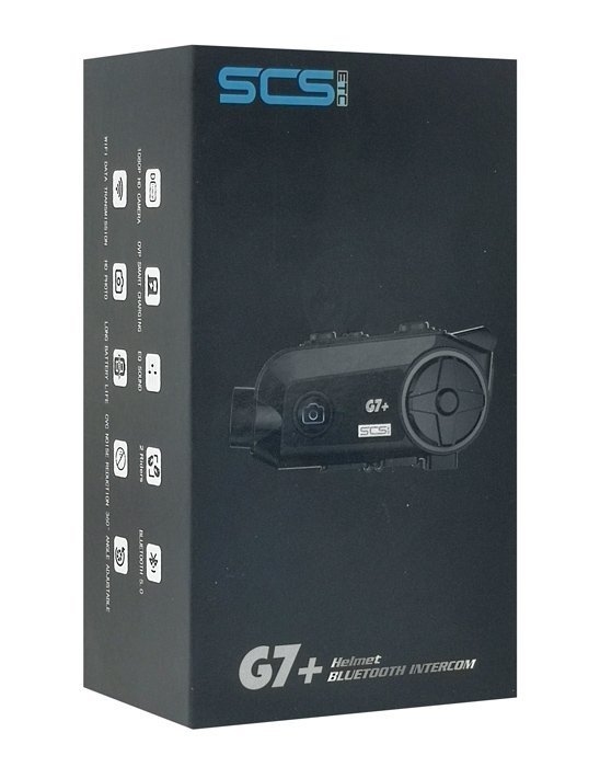 SCSETC ενδοεπικοινωνία μηχανής G7+, κάμερα, Bluetooth, 2 αναβάτες, 500m 5796 - Image 4