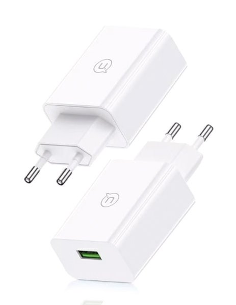 USAMS φορτιστής τοίχου με καλώδιο micro USB, USB, 18W, λευκός 7630 - Image 3
