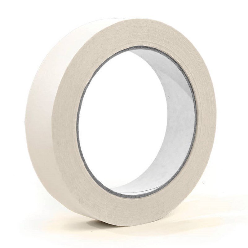 SELLOPLAST Χαρτοταινία Masking 60°C λευκή , 19mm, 40m, 8τμχ 1616