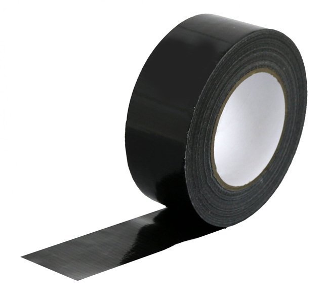 PRIMO TAPE αυτοκόλλητη υφασμάτινη ταινία , 48mm x 10m, μαύρη 1739