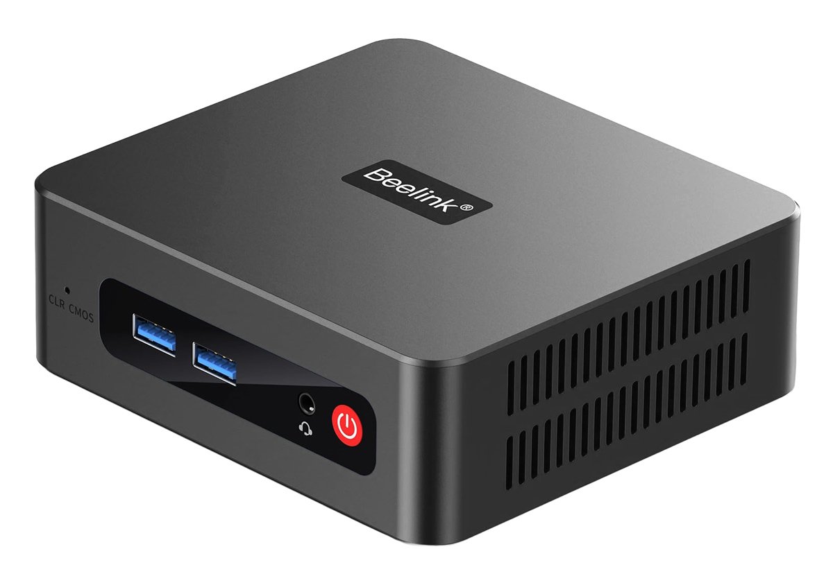BEELINK mini PC 3, AMD 3200U, 16GB, 500GB M.2, Windows 11 Pro 9786